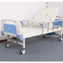 Adjustable Two Function Double Crank ICU Manual Hospital Bed